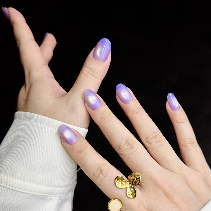 Fairy Tale — hand-painted press-on nails