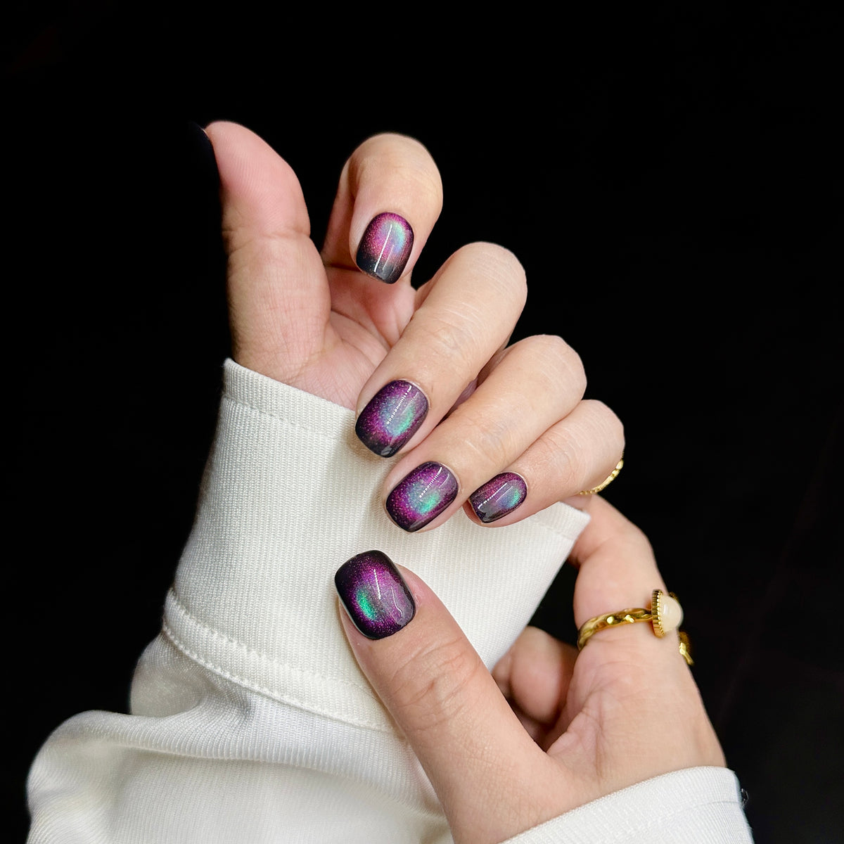 Purple green