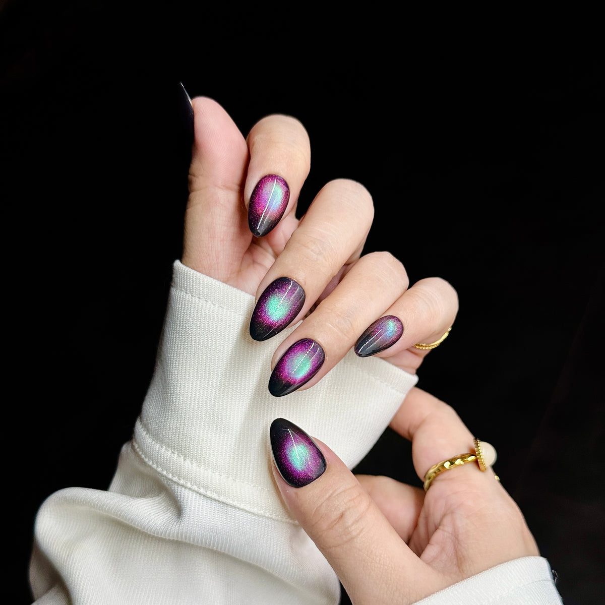 Purple green