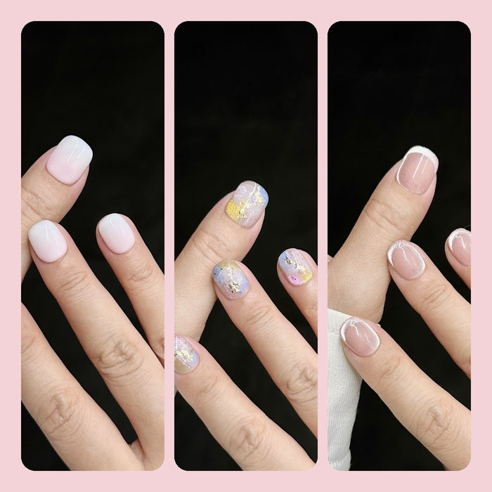 Mystery Box — three sets — hand-painted press-on nails