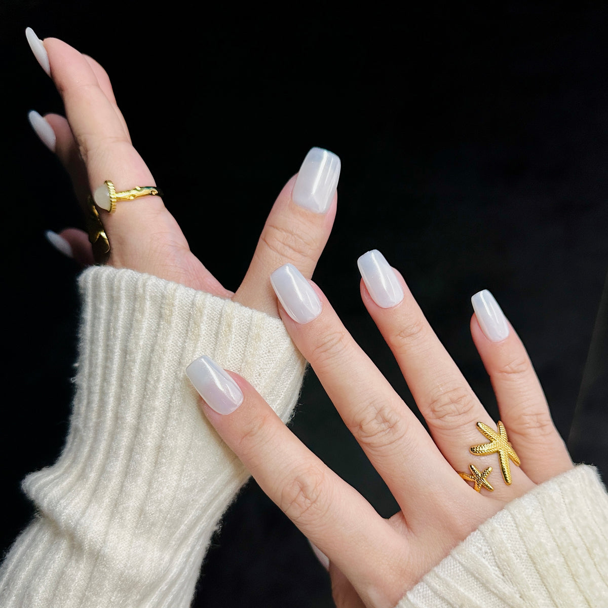 Pearl white